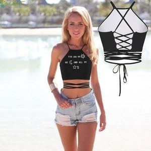 Sun ☀️ Moon 🌙 Stars ✨ Crop Top